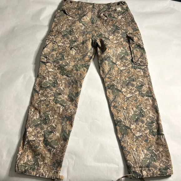 American Eagle Outfitters Camo Cargo Pants Mens 30x32 Flex Cotton Blend Outdoor - Picture 2 of 7